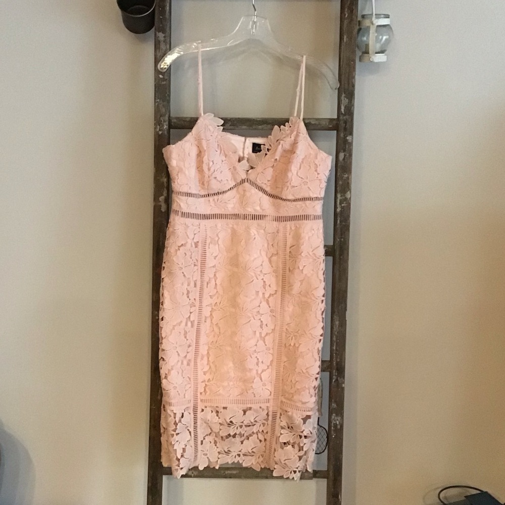 Bardot Lace Dress